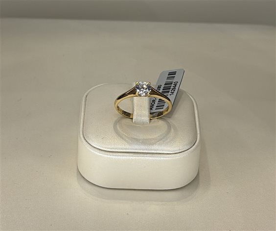 Anello Domar Donna in Oro Zircone ANOR-112-280 - ANOR-112-280